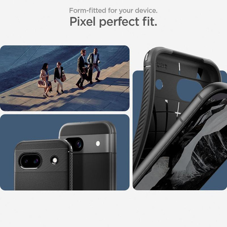 Spigen Rugged Armor - Étui pour Google Pixel 8A (Noir)