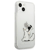 Karl Lagerfeld Choupette Fun - Etui iPhone 13 Mini (przezroczysty)