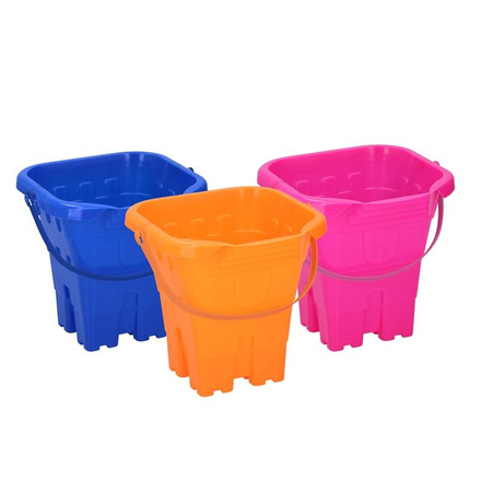 Eddy toys - Sand Bucket Castle 20cm (Pink)