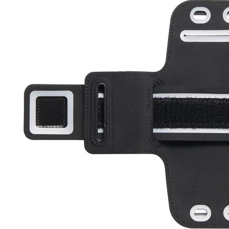 Spigen A703 Dynamic Shield Armband - Etui / brassard de sport pour smartphone jusqu'à 6,9" (noir)