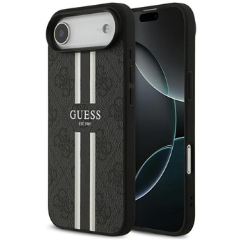 Guess 4G Printed Stripes MagSafe - Case iPhone Air (black)