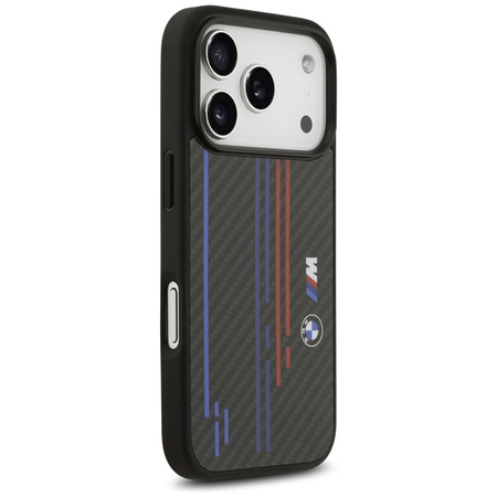BMW M Kevlar Lines & Logo MagSafe - iPhone 17 Pro Case (Black)