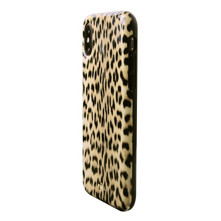 PURO Glam Leopard Cover - Coque pour iPhone Xs Max (Leo 1)