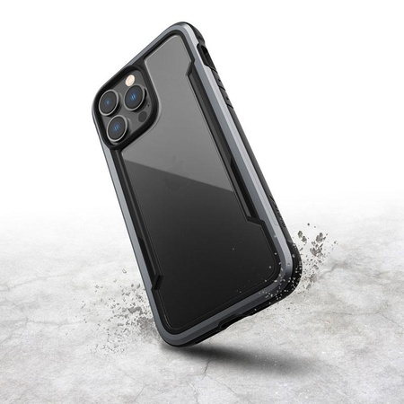 X-Doria Raptic Shield - Coque aluminium iPhone 14 Pro Max (Testé en chute 3m) (Noir)