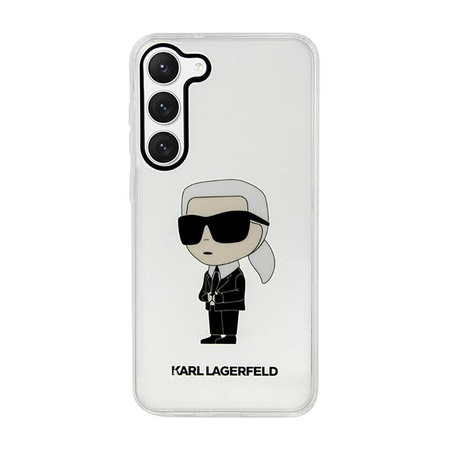 Karl Lagerfeld IML NFT Ikonik - Pouzdro pro Samsung Galaxy S23 (průhledné)