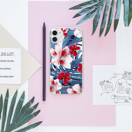 Crong Flower Case - iPhone 11 tok (minta 03)