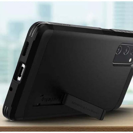 Spigen Tough Armor - tok Samsung Galaxy S20 FE készülékhez (fekete)