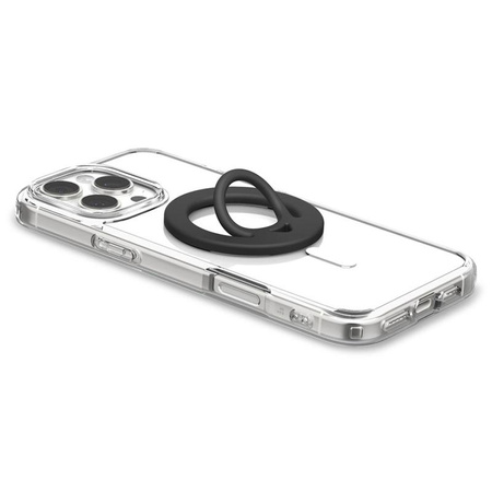 Spigen Dual Pop Mag MagSafe - Magnetický držák na prst pro telefon (černý)