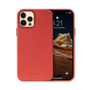 Crong Essential Cover - iPhone 12 Pro Max Faux Leather Case (Red)