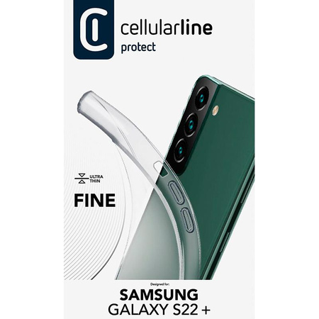 Cellularline Fine - Case Samsung Galaxy S22+ (Transparent)
