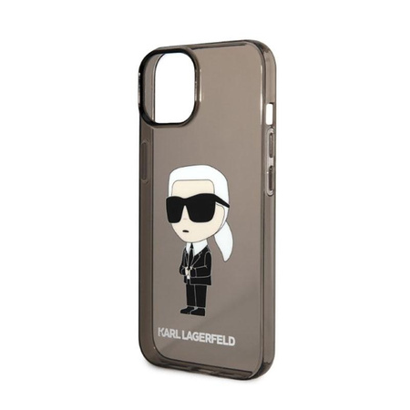 Karl Lagerfeld IML NFT Ikonik - pouzdro pro iPhone 14 Plus (černé)