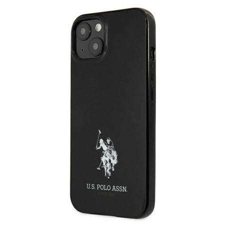 US Polo Assn Horses Logo - Coque pour iPhone 13 (noir)