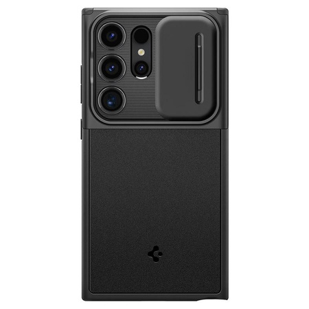 Spigen Optik Armor - Schutzhülle für Samsung Galaxy S24 Ultra (Schwarz)