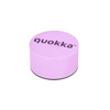 Quokka Solid Kids - Bouteille thermique en acier inoxydable 510 ml (Pink Bricks)
