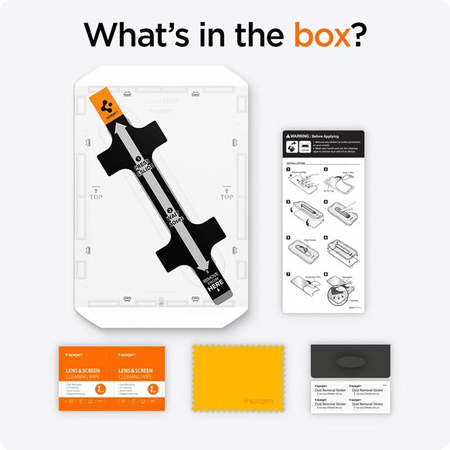 Spigen GLAS.TR EZ FIT - Tvrzené sklo pro iPad Air 13" M3 (2025) / M2 (2024) (Transparentní)