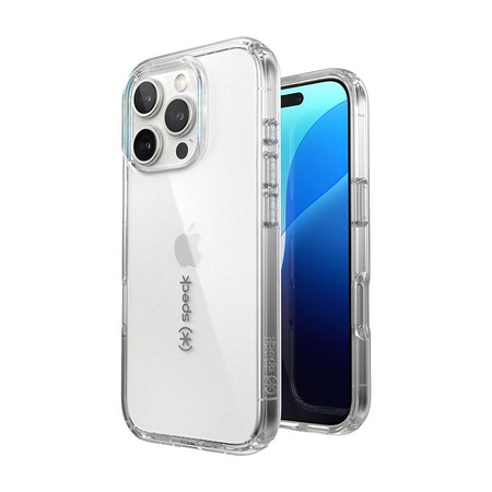 Speck Gemshell - Coque pour iPhone 16 Pro (transparente)