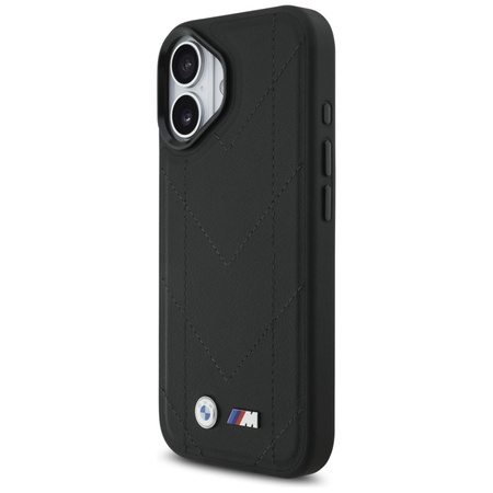 BMW M Quilted Logo MagSafe - iPhone 17 Case (Black)