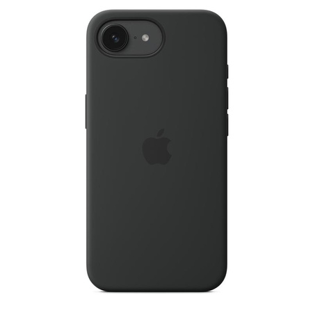 Apple Silicone Case - Coque en silicone avec MagSafe pour iPhone 16e (noir)