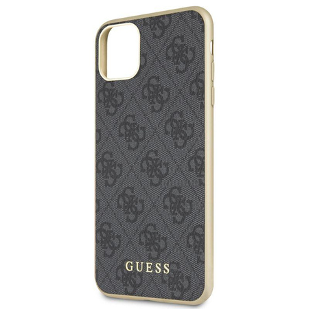 Guess 4G Charms Kollektion - iPhone 11 Pro Max Hülle (grau)