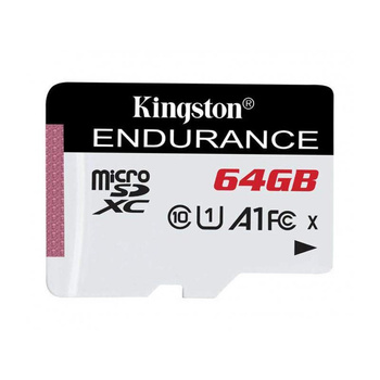 Kingston High Endurance microSDXC - Speicherkarte 64 GB A1 Klasse 10 UHS-I U1 95/30 MB/s