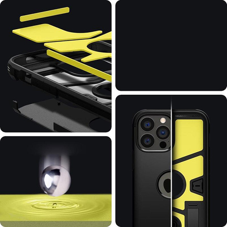 Spigen Tough Armor - tok iPhone 13 Pro készülékhez (fekete)