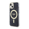 Guess Marble MagSafe - Etui iPhone 14 (Czarny)