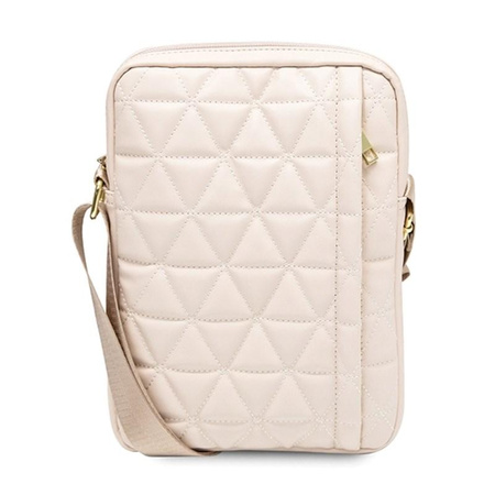Guess Quilted Tablet Bag 10" (Pink)