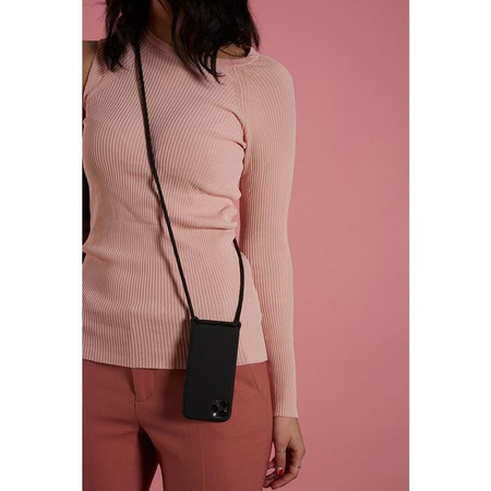 PURO ICON Cross Body - iPhone 11 tok (fekete)