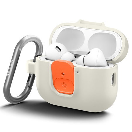 Spigen Nano Pop - Custodia per Apple AirPods Pro 3 (arancione beige)
