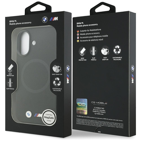 BMW M FW Metal Logo MagSafe - Case iPhone 17 (black)