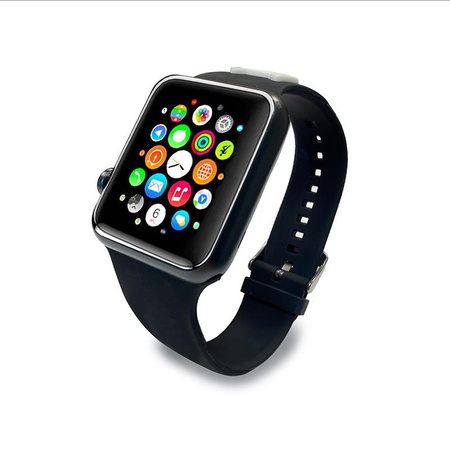 Karl Lagerfeld Silikon Choupette Head - Armband für Apple Watch 38/40/41 mm (schwarz)