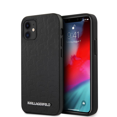 Karl Lagerfeld Kameo - Coque pour iPhone 12 Mini (noir)