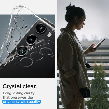 Spigen Liquid Crystal - Gehäuse für Samsung Galaxy S23+ (Transparent)