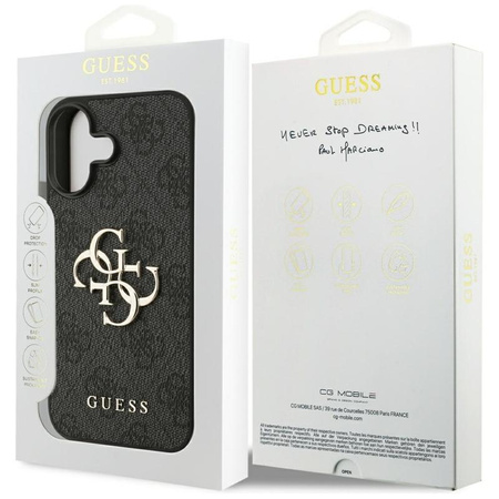 Guess 4G Big Logo - iPhone 17 Case (black)