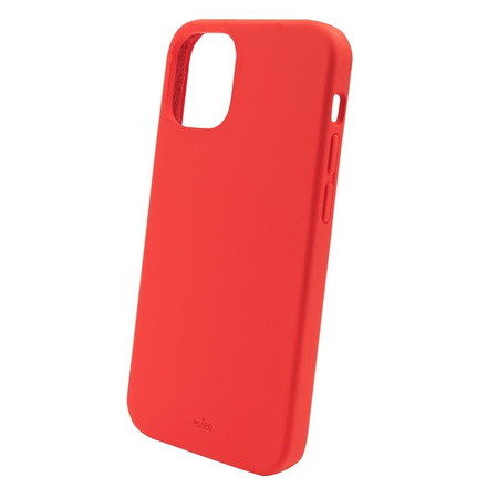 PURO ICON Cover - iPhone 13 tok antimikrobiális védelemmel (piros)