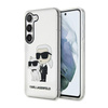 Karl Lagerfeld IML Glitter NFT Karl & Choupette - Samsung Galaxy S23 Case (transparent)