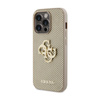 Guess Perforated 4G Glitter - iPhone 15 Pro Case (Gold)