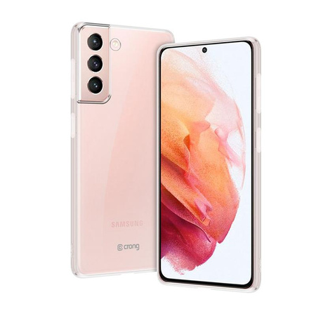 Crong Crystal Slim Cover - Etui Samsung Galaxy S21 (przezroczysty)