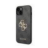 Guess 4G Big Metal Logo - Etui iPhone 15 (szary)