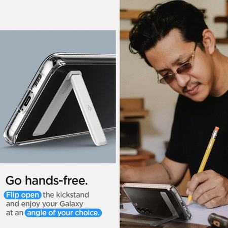 Spigen Ultra Hybrid "S" - Case for Samsung Galaxy S23 (Transparent)