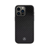 Mercedes Carbon Fiber Dynamic - Coque pour iPhone 15 Pro Max (noir)