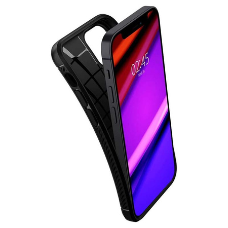 Spigen Rugged Armor - pouzdro pro iPhone 12 / iPhone 12 Pro (černé)