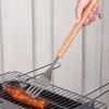 Spatule BBQ manche en chêne 41 cm