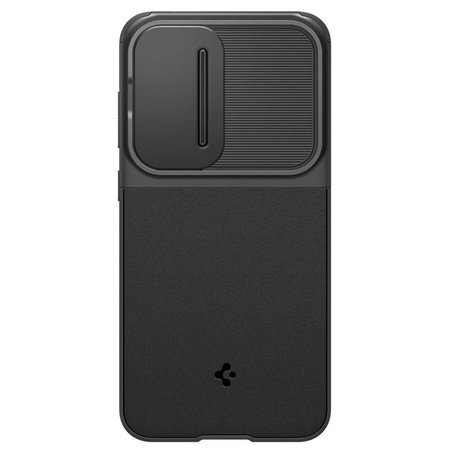Spigen Optik Armor - Etui pour Samsung Galaxy S24 FE (Noir)