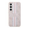 Guess 4G Printed Stripe - Hülle für Samsung Galaxy S23 (Pink)