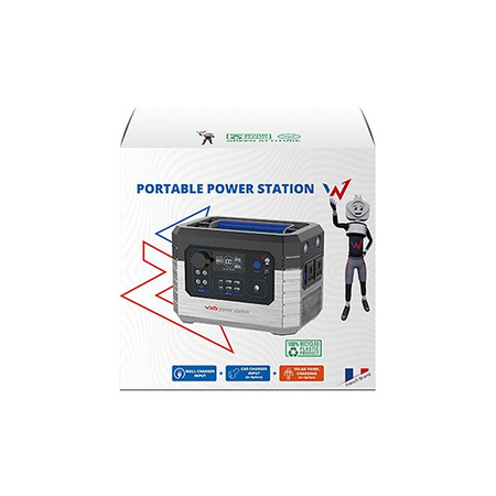 Wonder Wx2400 Power Station - Tragbare Power Station 1200W 270000 mAh (Schwarz)