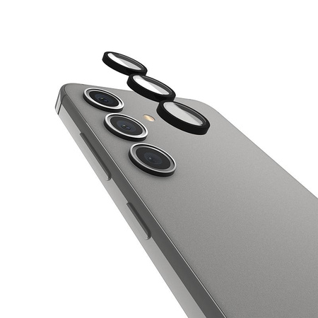 Case-Mate Aluminum Ring Lens Protector - ochranné sklo pro objektiv fotoaparátu Samsung Galaxy S24 (černé)