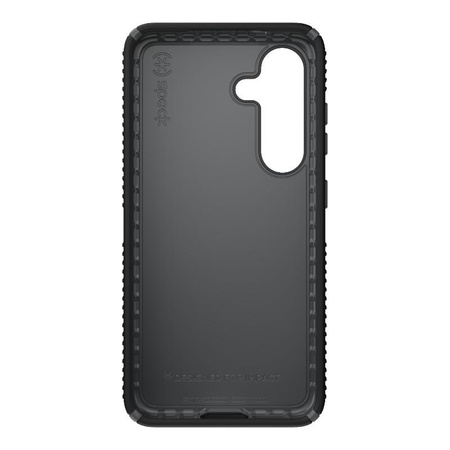 Speck Presidio2 Grip - Samsung Galaxy S25 / S24 Hülle (Schwarz/Schiefergrau/Weiß)