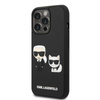 Karl Lagerfeld Ikonik 3D Karl & Choupette - iPhone 14 Pro Max Case (black)