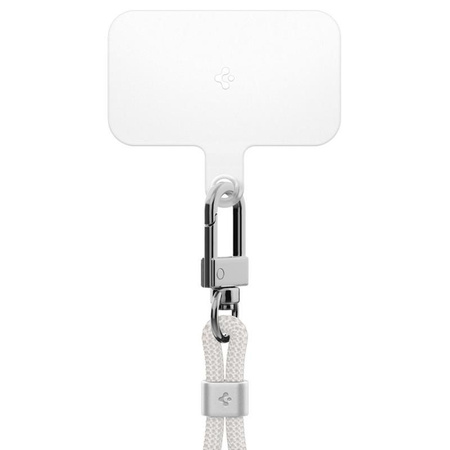 Spigen Universal Strap Set Crossbody & Wrist - Handytrageriemen für Schulter & Handgelenk (Pearl White)